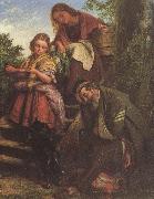 Henry nelson o neil,A.R.A. The Soldier s Return (mk37) oil painting